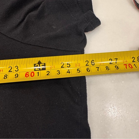 Torrid Girlfriend Signature Jersey Black V-Neck T-Shirt Plus Size 3X - Picture 4 of 6